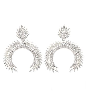 Rhinestone Post Earrings