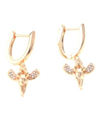 Gold Plated Drop Earrings