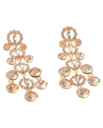 Rhinestone Post Earrings