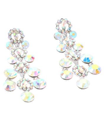 Rhinestone Post Earrings