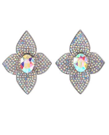 Crystal Clip-On Earrings