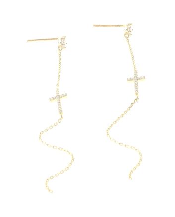 Cubic Zirconia Post Earrings