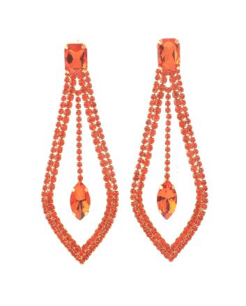 Rhinestone Post Earrings
