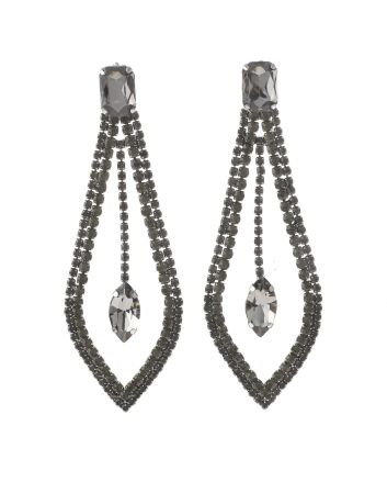 Rhinestone Post Earrings