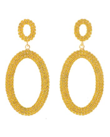 Rhinestone Post Earrings