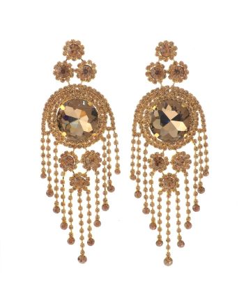 Large Chandelier Post Earrings