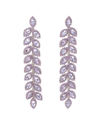 Large Chandelier Rhinestone Earring