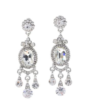Crystal Post Earrings