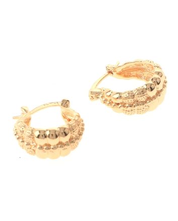 Gold Plated Hoop Earrings