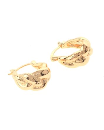Gold Plated Hoop Earrings