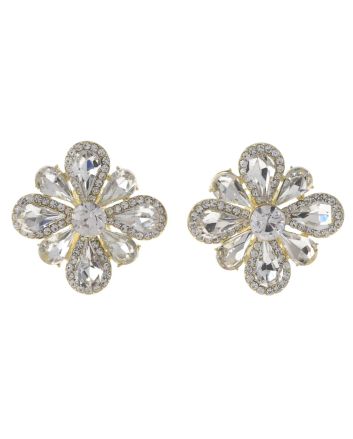 Crystal Clip-On Earrings