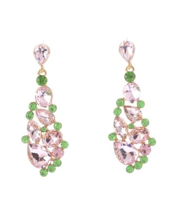 Crystal Rhinestone Drop Earrings