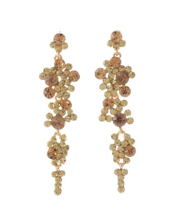 Crystal Rhinestone Post Earrings