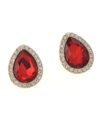 Crystal Drop Post Earrings