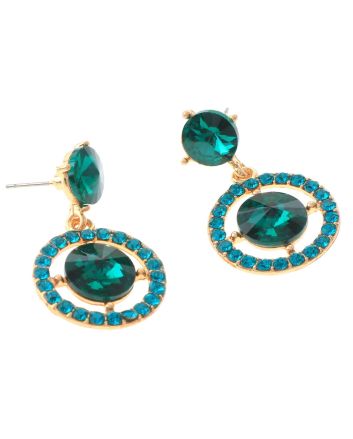Crystal Rhinestone Post Earrings