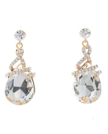 Crystal Post Earrings