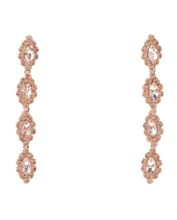 Rhinestone Post Earrings