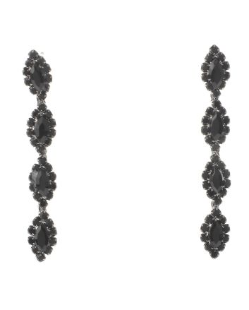 Rhinestone Post Earrings