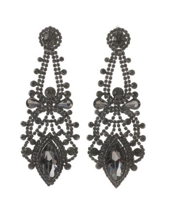 Large Chandelier Rhinestone Earring