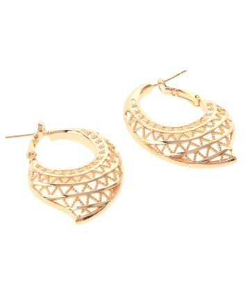 Gold Plated Hoop Earrings