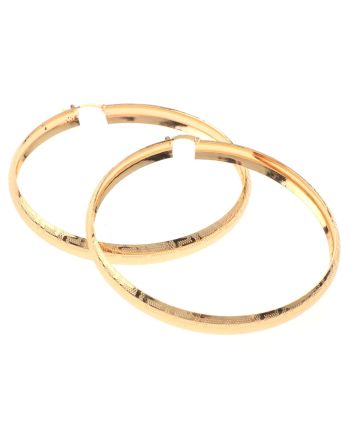 Gold Plated Hoop Earrings