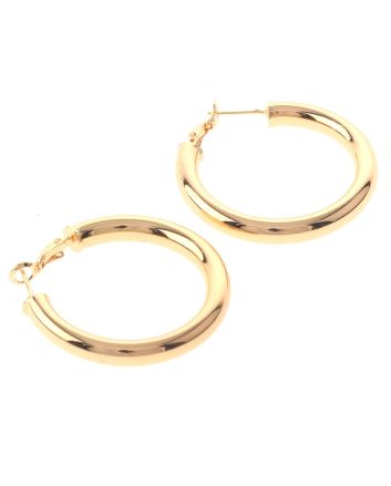 Gold Plated Hoop Earrings