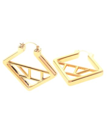 Gold Plated Hoop Earrings