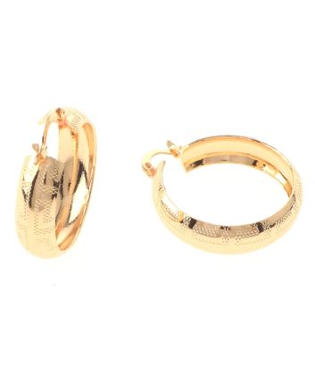 Gold Plated Hoop Earrings