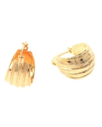 Gold Plated Hoop Earrings
