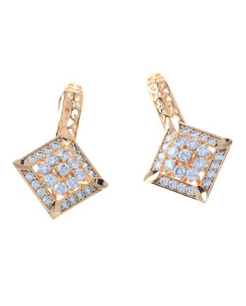 Cubic Zirconia Post Earrings