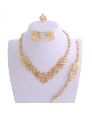 Gold Plated Necklace Set