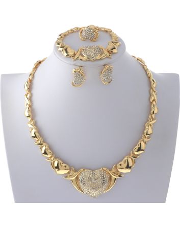 Gold Plated Necklace Set