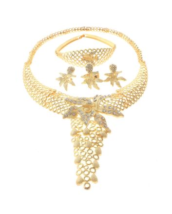 Gold Plated Necklace Set
