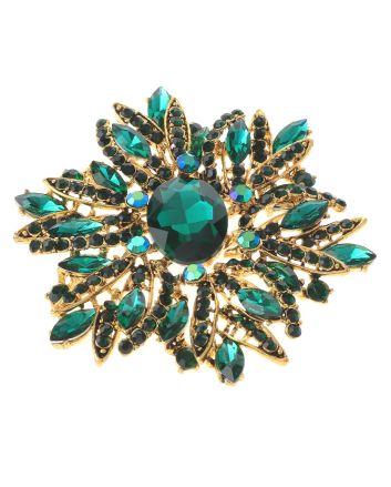 Rhinestone Brooch