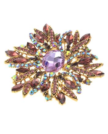 Rhinestone Brooch